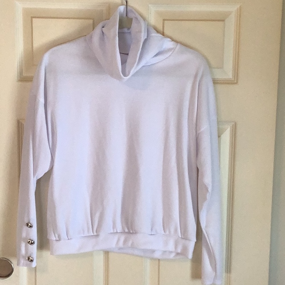 Ribbed Cowl Neck